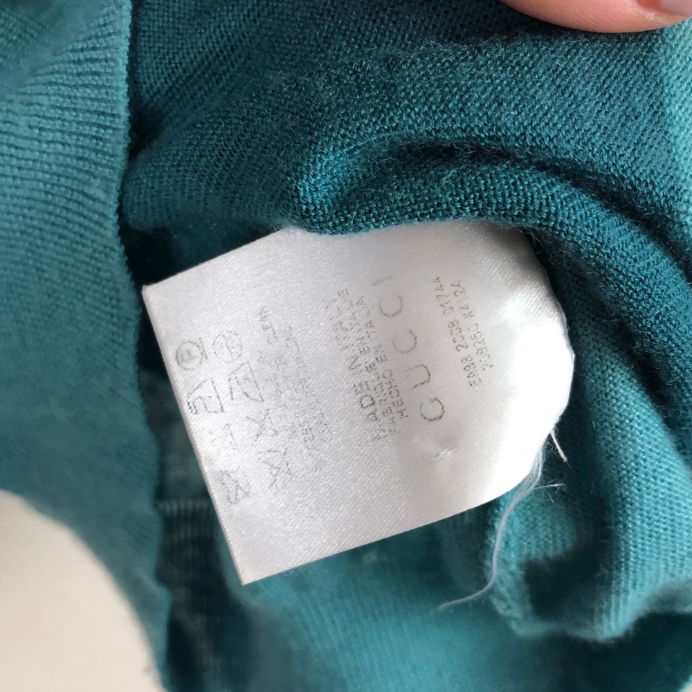 Gucci Two Toned Turtleneck Knit Sweater - Picture 5 of 9
